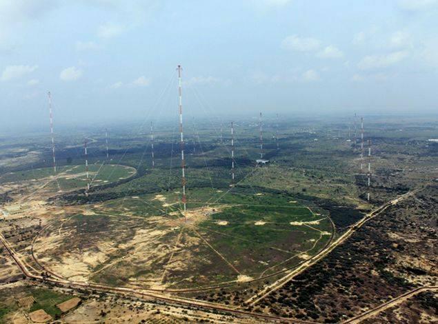 印度的这个长波电台,其中心桅杆高301米,建成的时候,是当时印度第