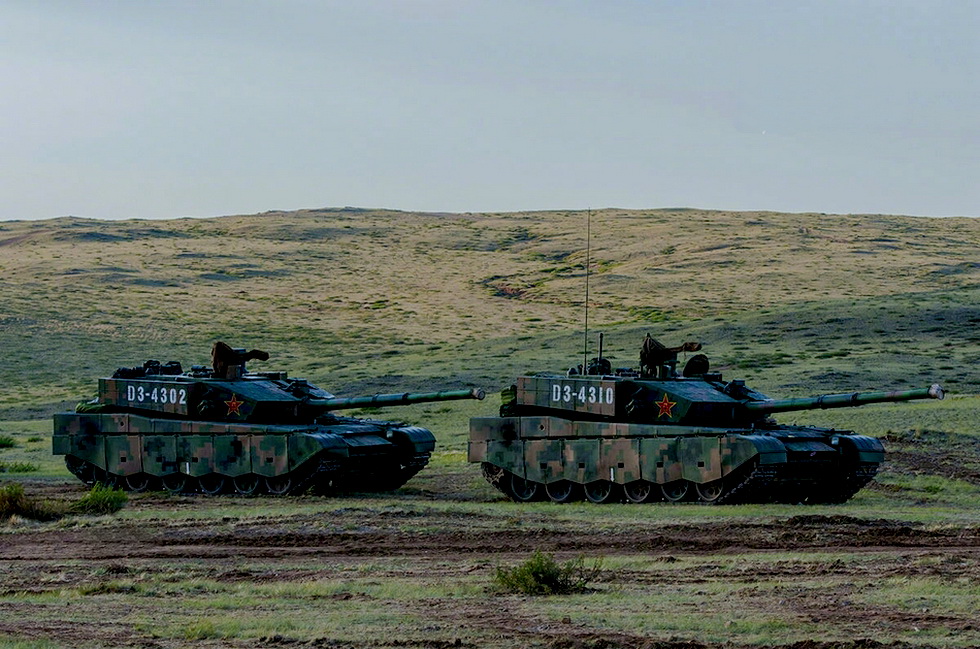 陆战猛虎解放军99a坦克精美大图