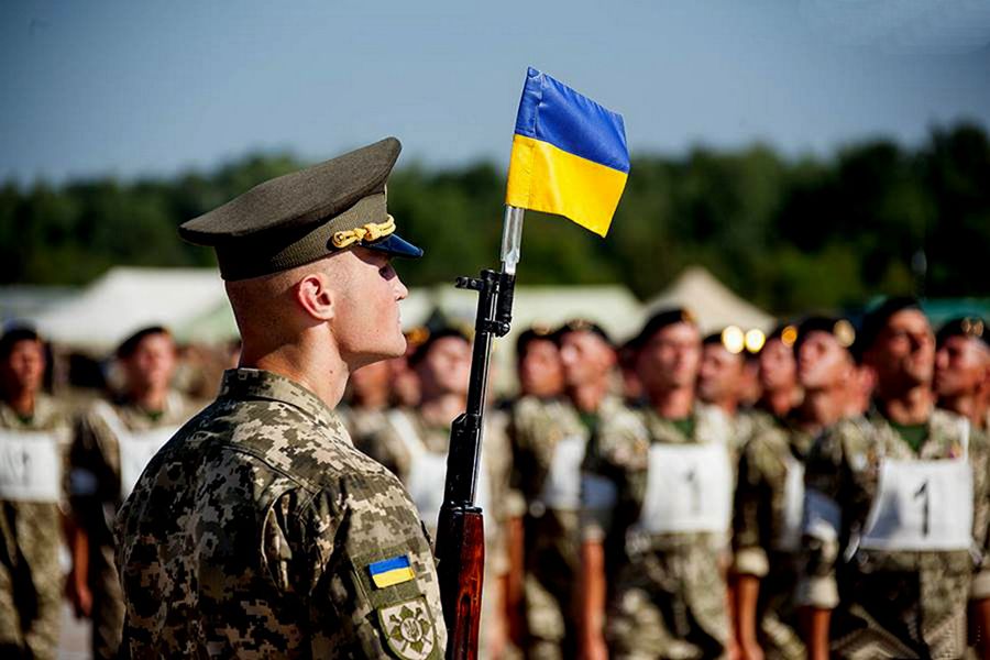 乌克兰人民保家卫国图片
