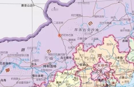 内蒙朱日和位置地图图片