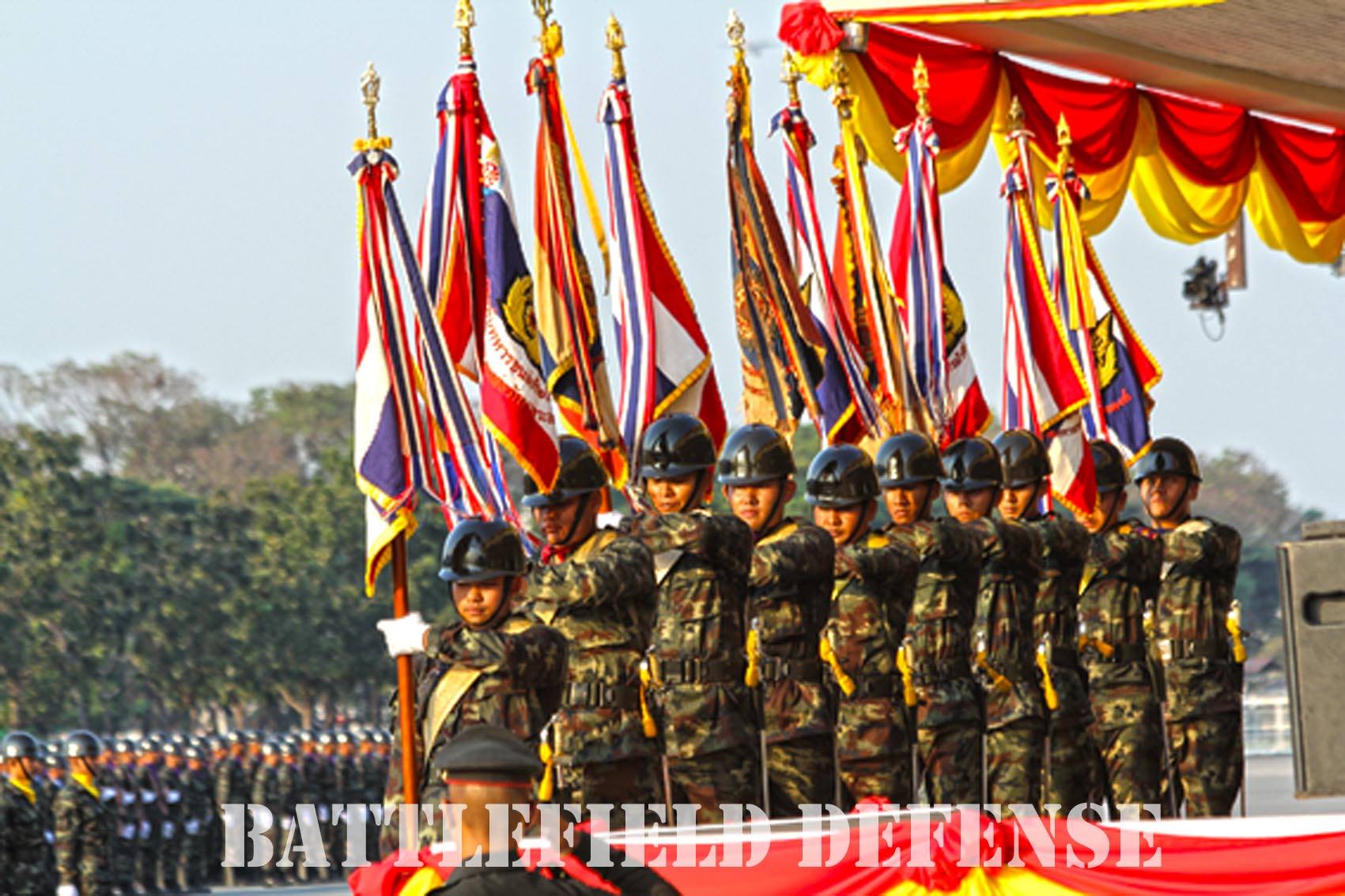 泰國陸軍閱兵中國三大武器全部亮相