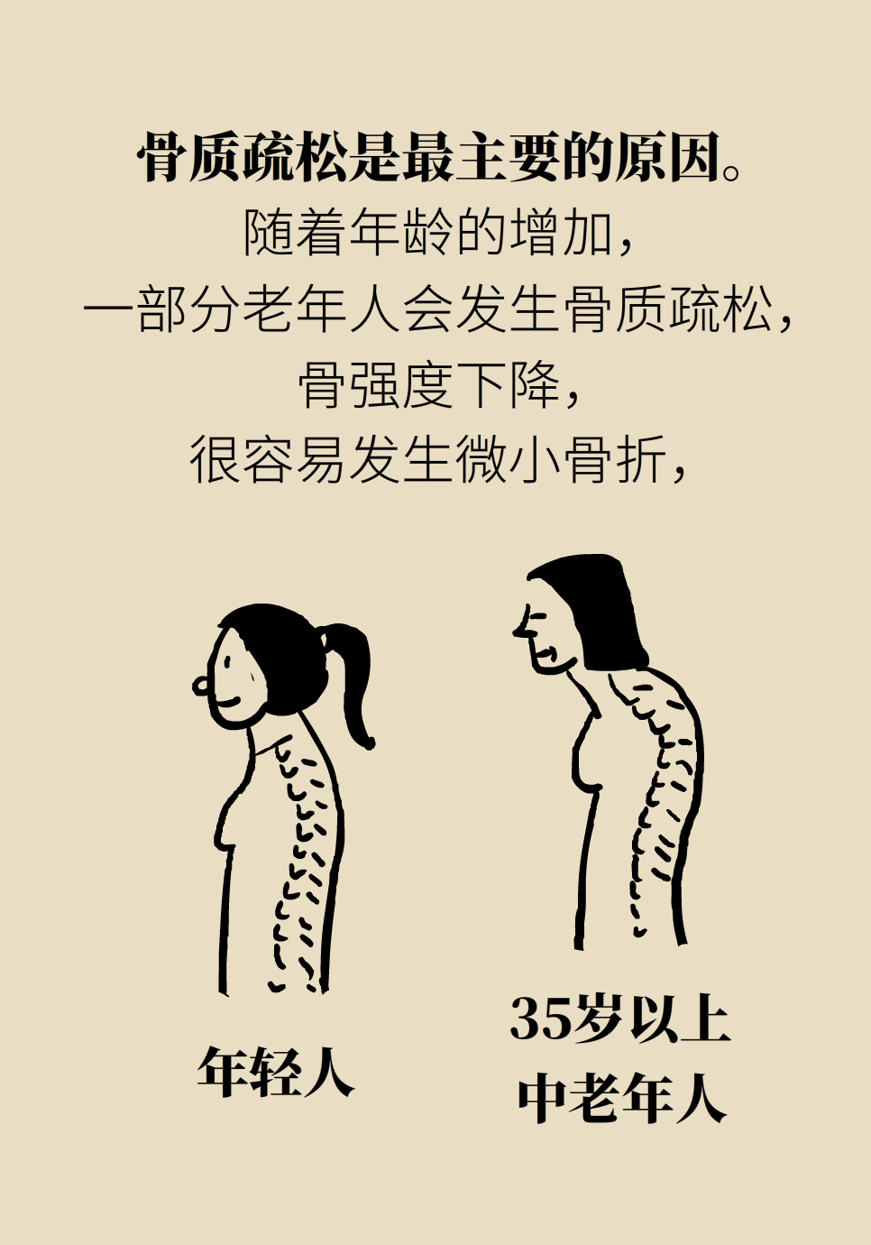 健康科普中老年彎腰駝背是自然現象嗎這4點預防措施從現在做起